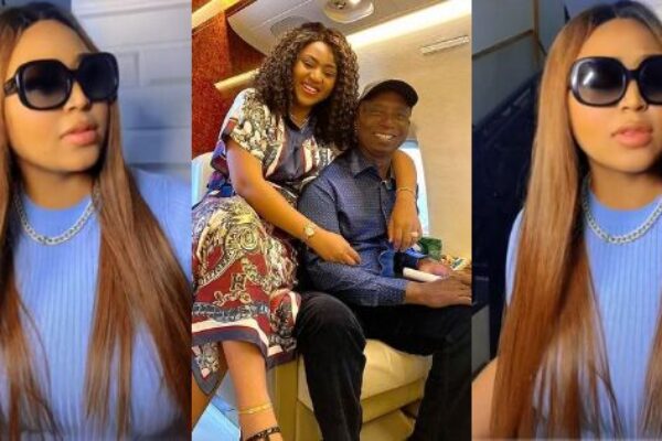 Regina Daniels finally reply trolls who said she married her grandpa