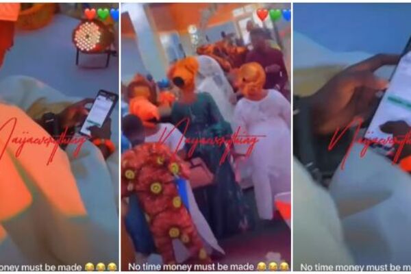 Always sporty: Nigerian groom caught placing bets on his wedding day | skabash.com