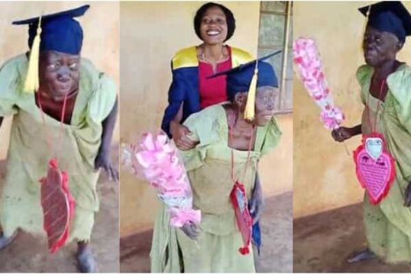 Long live mama: Aging mum dance for joy as daughter graduates, wears graduation cap in touching video