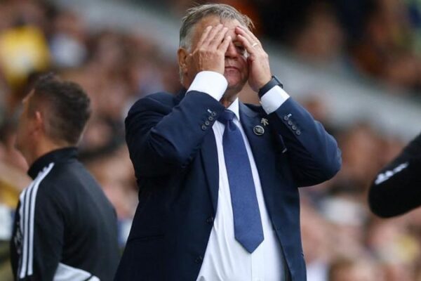 Relegated: Sam Allardyce could not save Leeds//Reuters