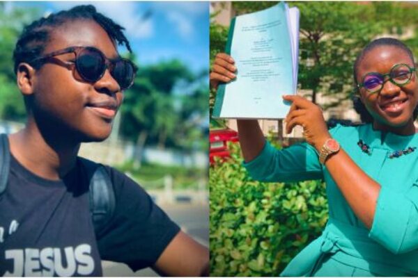 'Up next, marriage': Nigerian lady bags Master's, sets sights on Ph.D. in husband's home