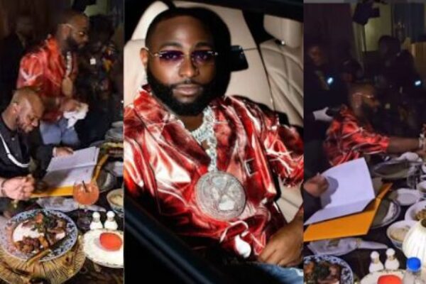 'Better safe than sorry': Cautious Davido refuses already served plate of food