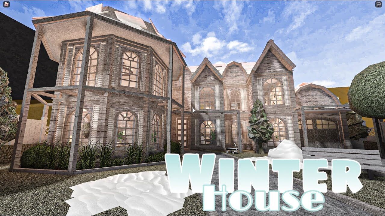 Bloxburg Blush Roleplay Mansion (Exterior Only) 3 BloxburgDesigns