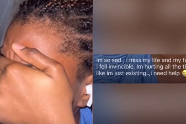 She needs friends: Reactions as Nigerian lady based in Canada cries uncontrollably due to loneliness