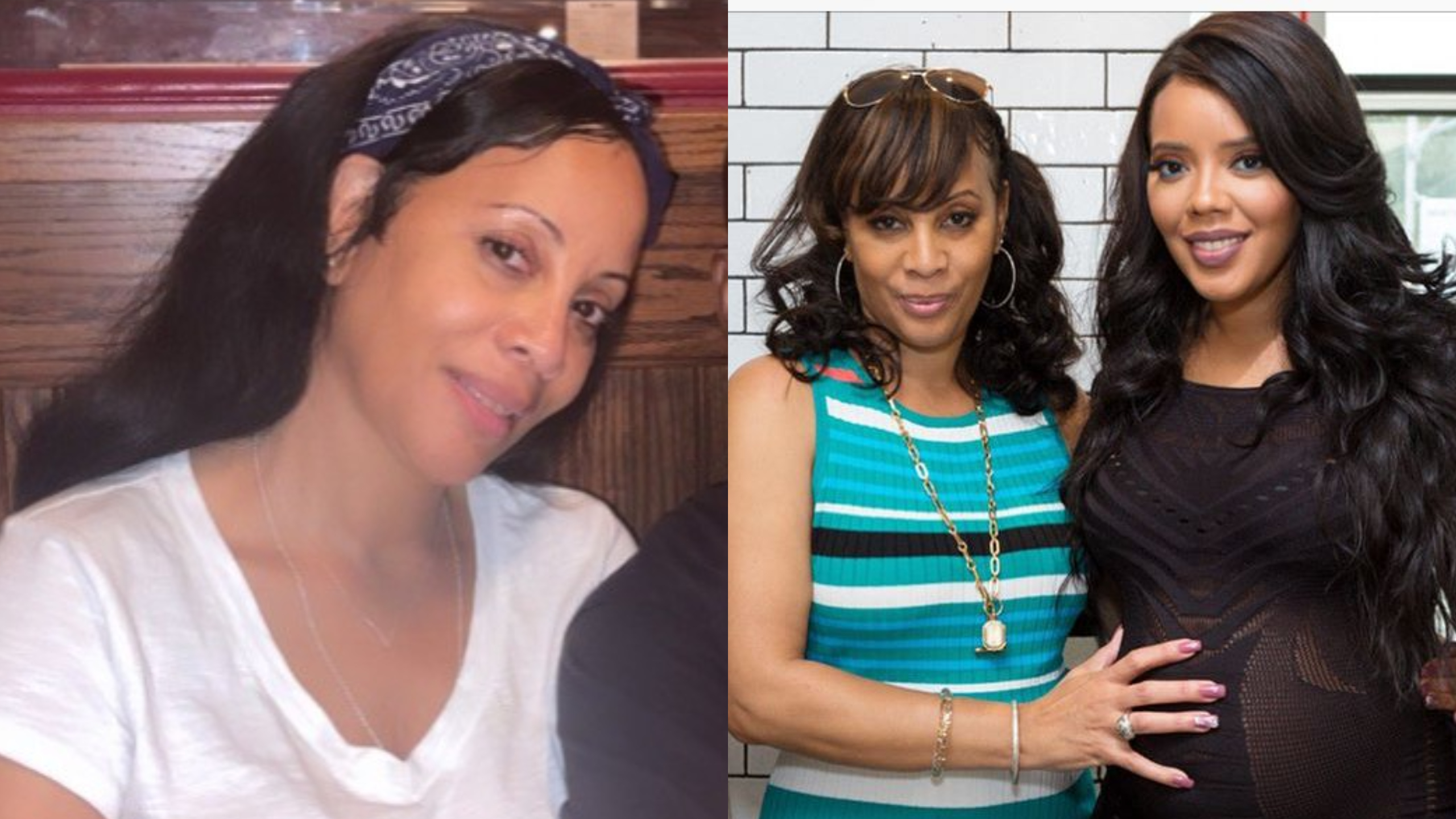 Valerie Vaughn Angela Simmons' mother whose left her partner due to